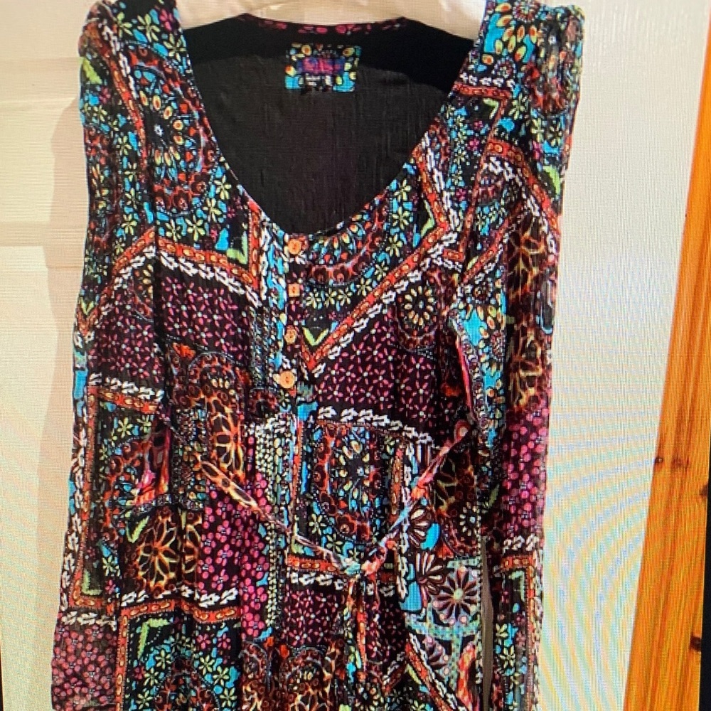 Joe's Jeans Multicolor Patterned Mini Dress